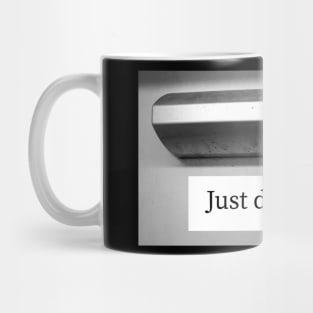 Googly Eyes "Just Deal With It" Mug